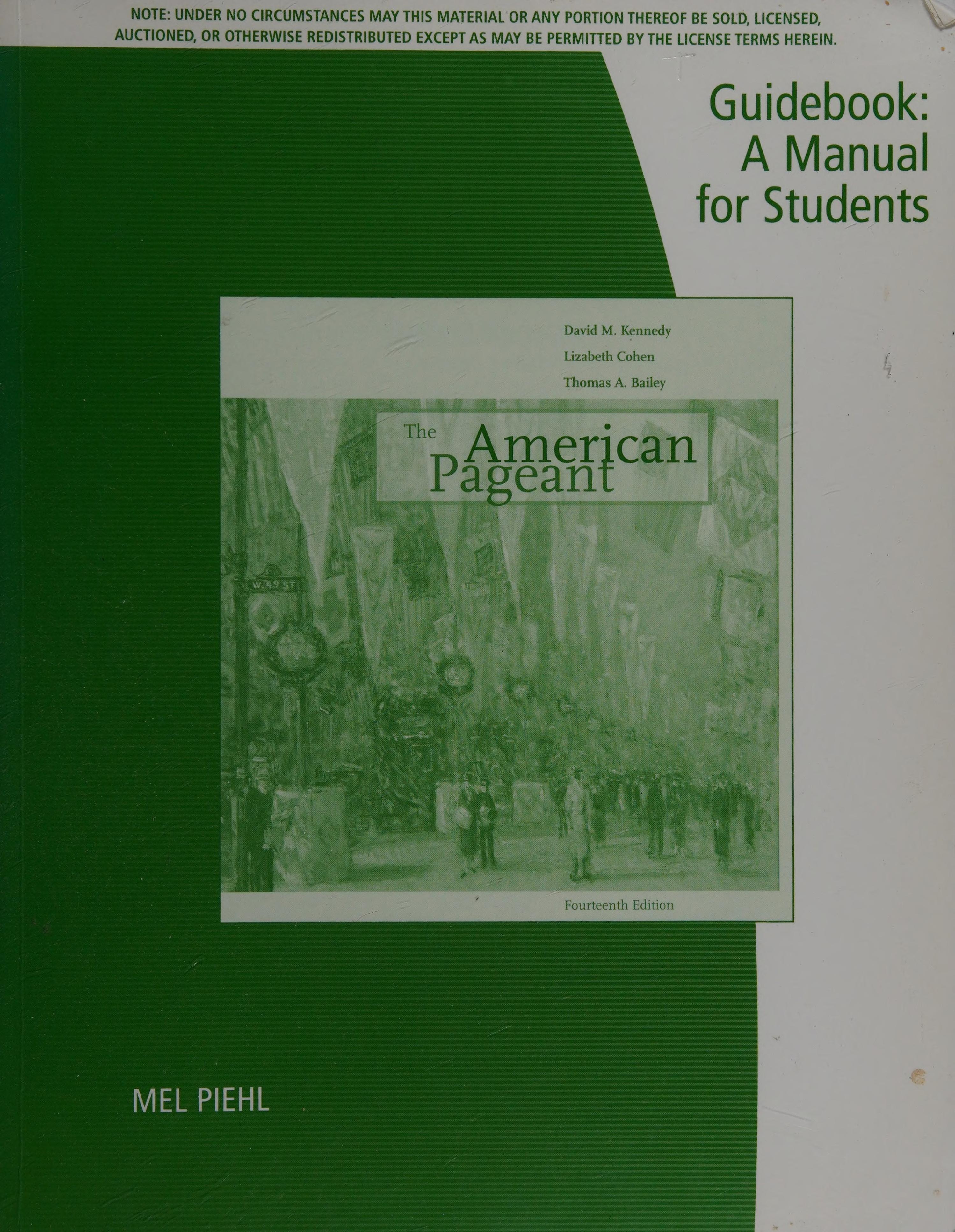 American Pageant Print AP Guidebook CMP 14E