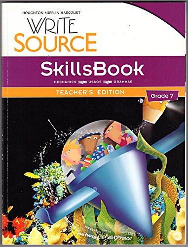 Write Source SkillsBook, Grade 7, Teacher'S Edition