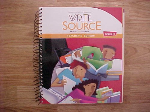 Write Source: Teacher'S Edition Grade 10 2012