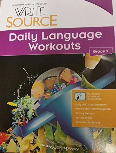Write Source: Daily Language Workouts Grade 7