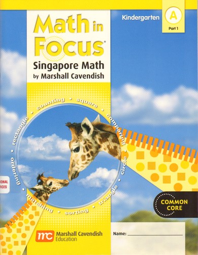 Student Edition, Book a Part 1 Grade K 2012