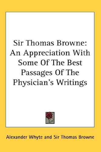 Sir Thomas Browne