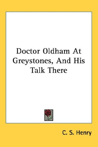 Doctor Oldham At Greystones And His Talk There