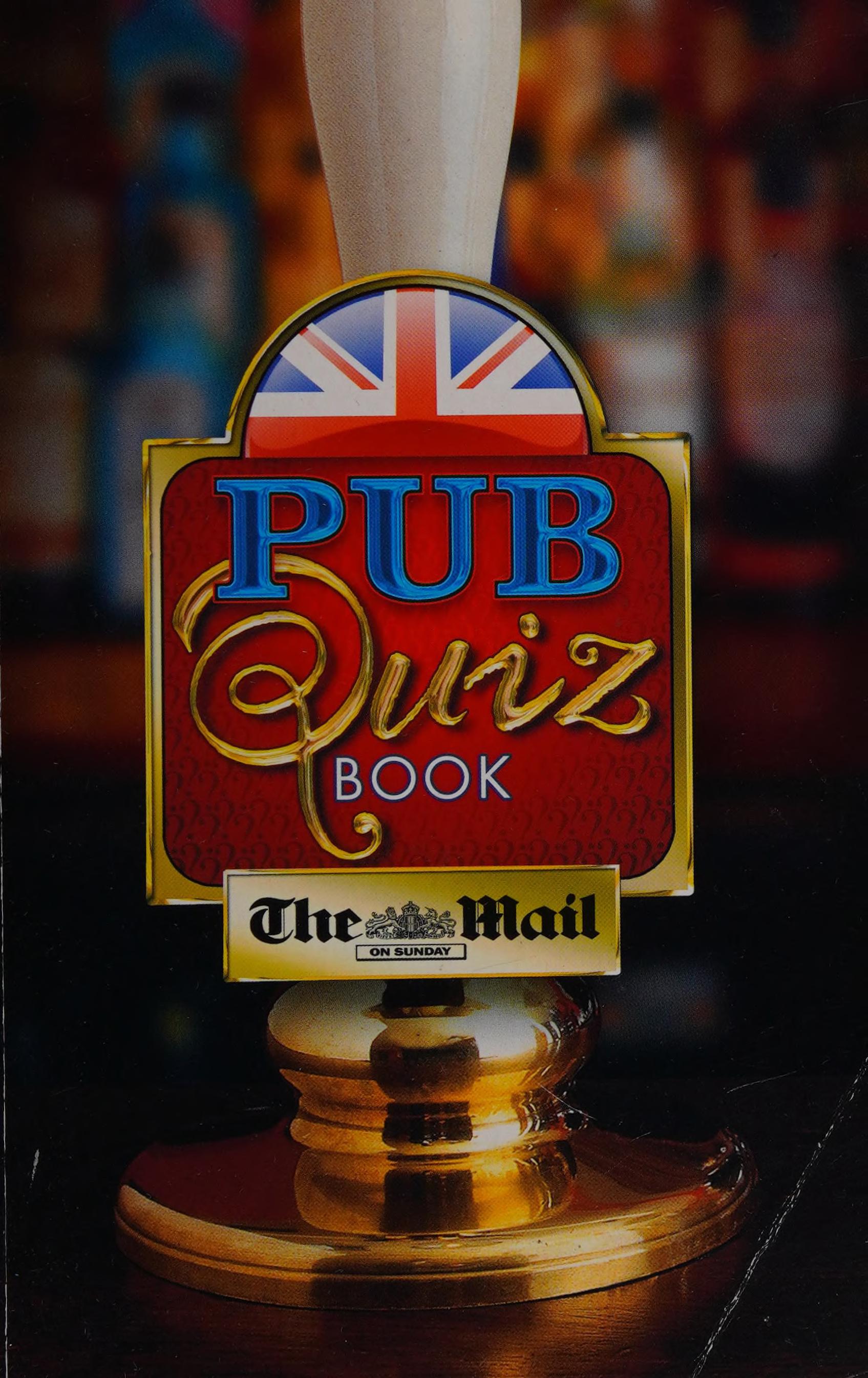 Pub Quiz Book: The Mail On Sunday