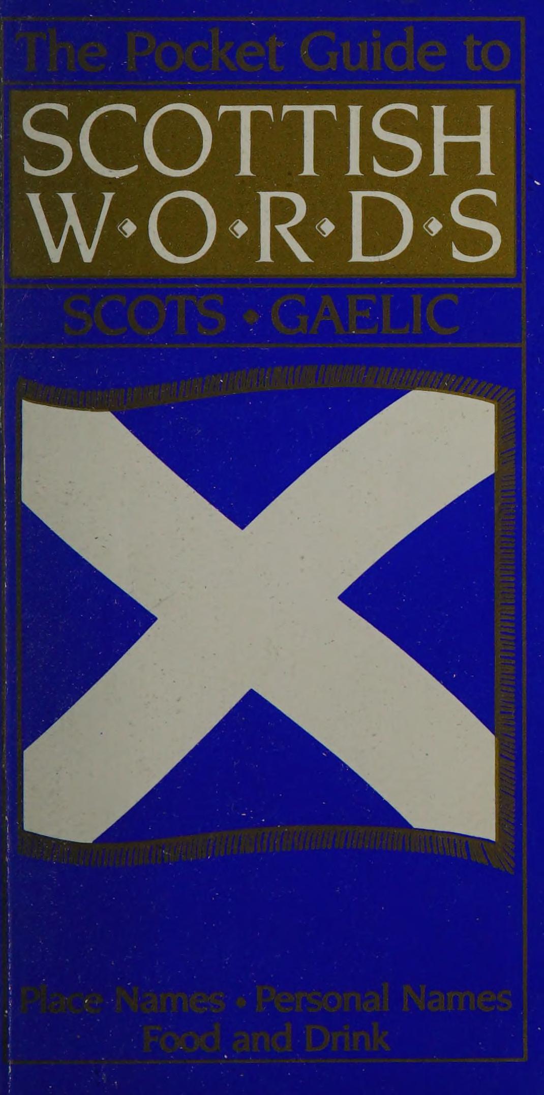 Pocket Guide to Scottish Words