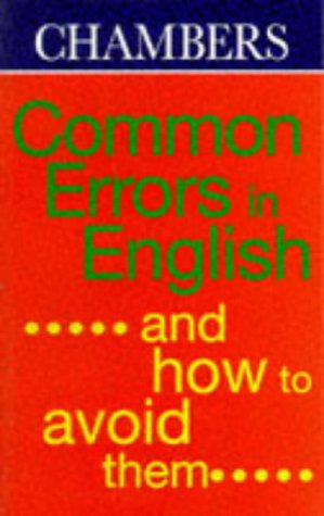 Chambers Common Errors in English