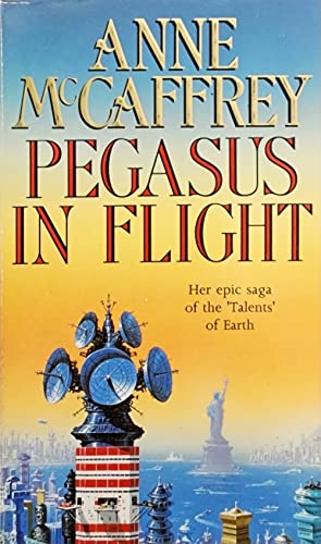 Pegasus in flight.