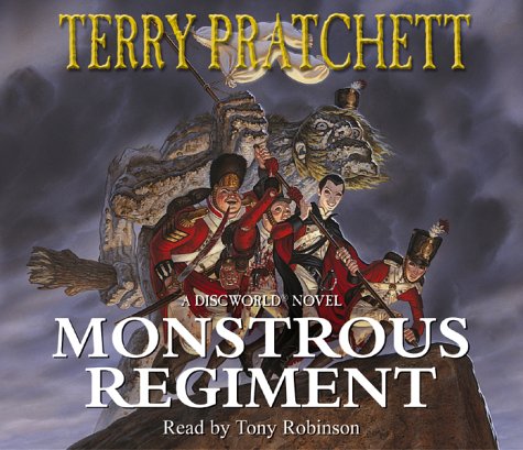 Monstrous Regiment by Terry Prachett, ISBN 9780552149402