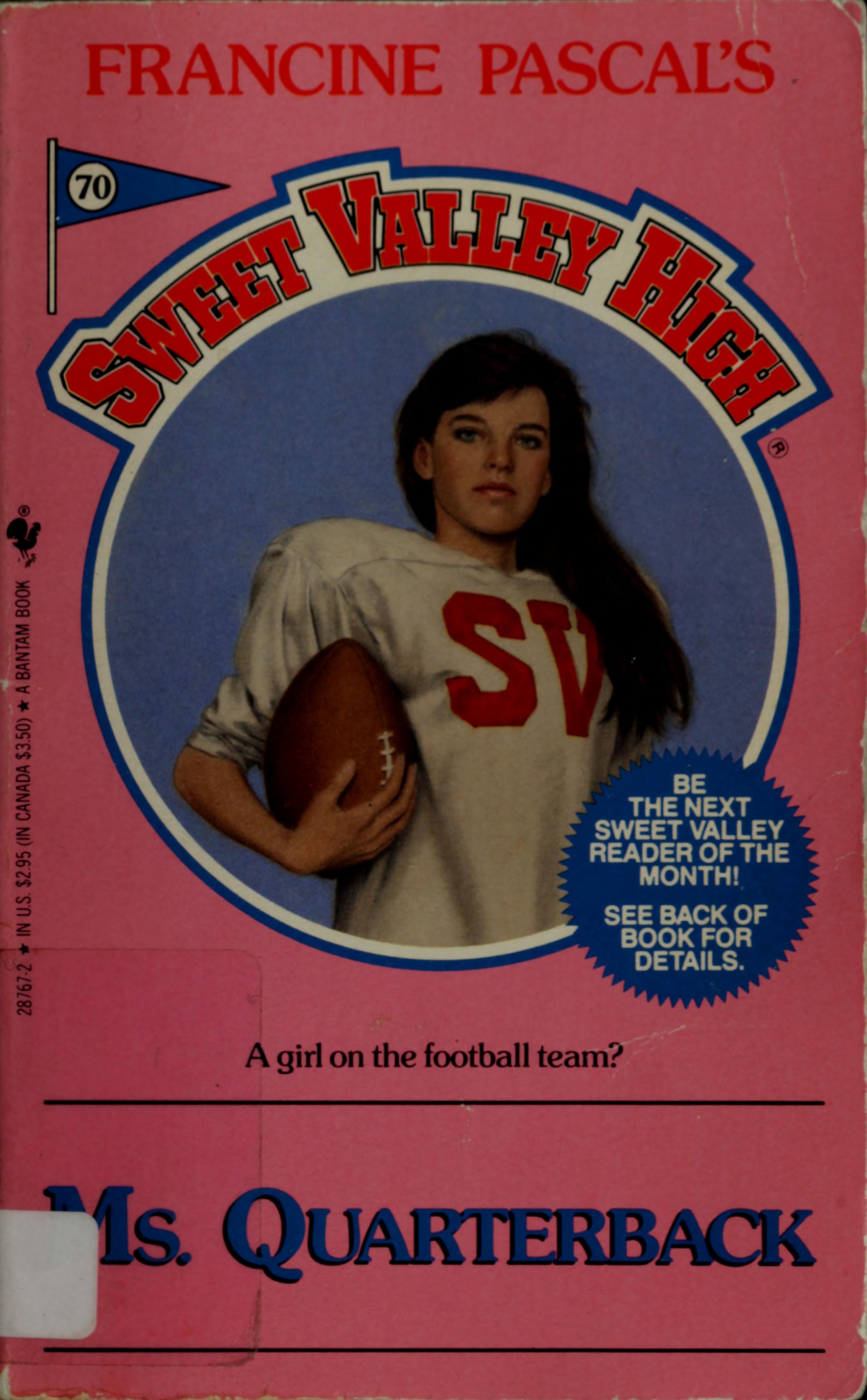 Ms Quarterback by Kate William, ISBN 9780553287677