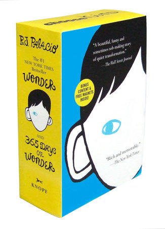 Wonder/365 Days Of Wonder Boxed Set by R J Palacio and R. J. Palacio, ISBN 9780553499063