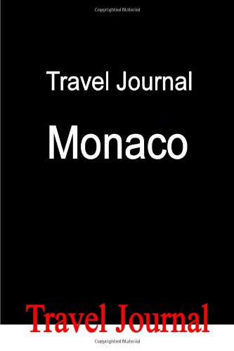 Travel Journal Monaco