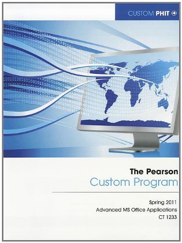 The Pearson Custom Program
