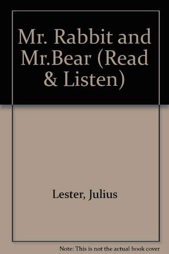 Mr Rabbit and Mr Bear