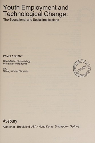 Youth employment and technological change