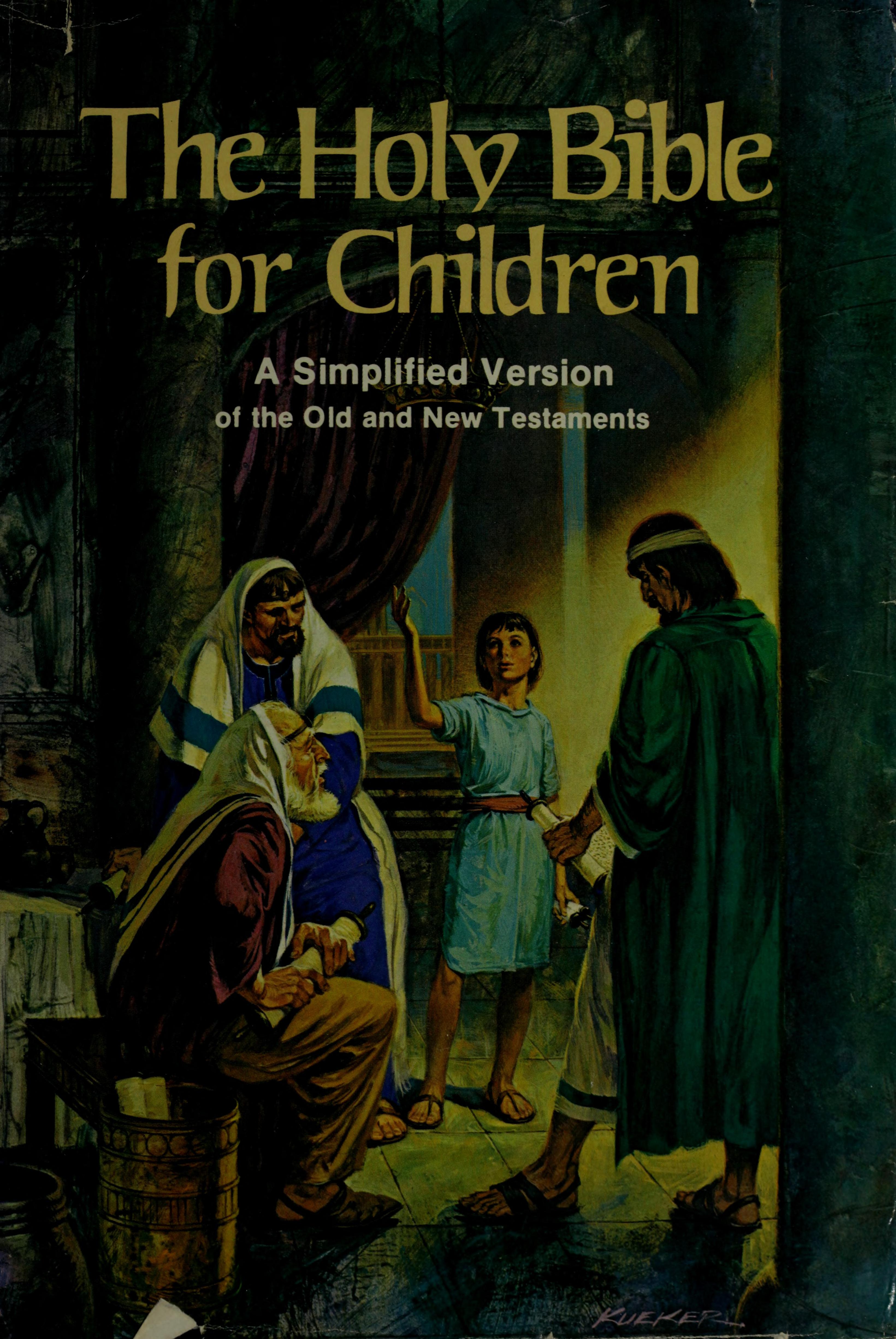 The Holy Bible for Children