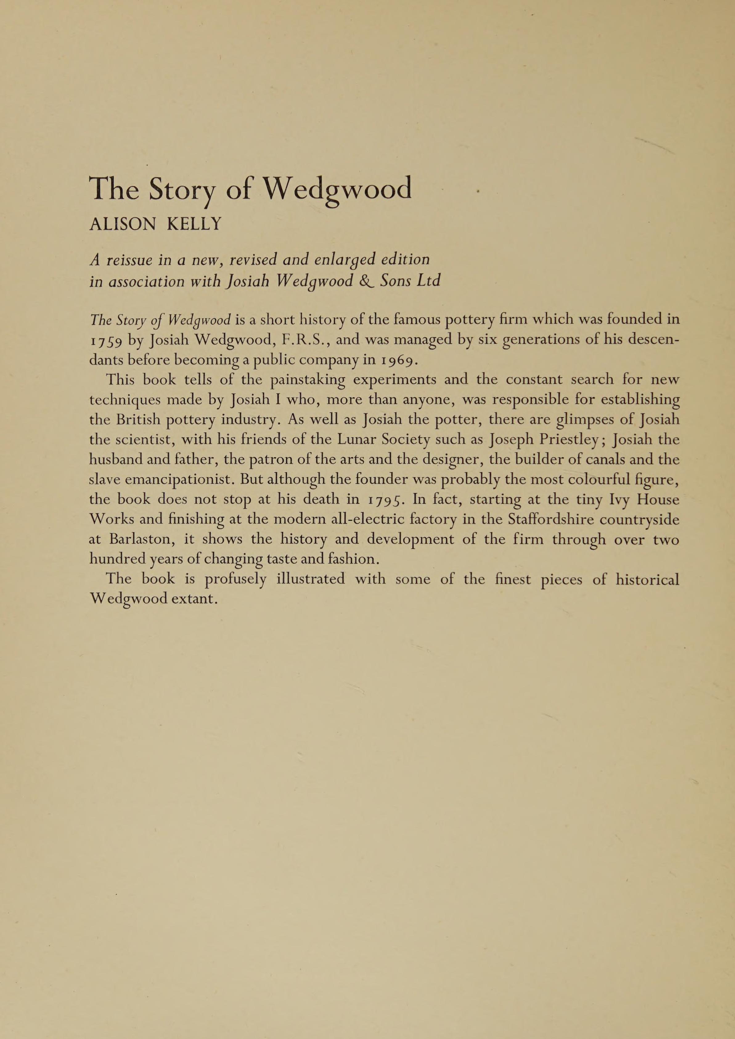 The Story Of Wedgwood