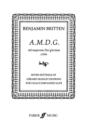 A.M.D.G. (Ad Majoram Dei Gloriam)