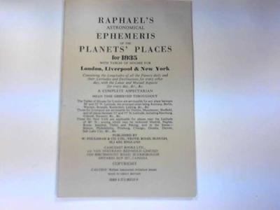 Raphael's Astronomical Ephemeris 1935