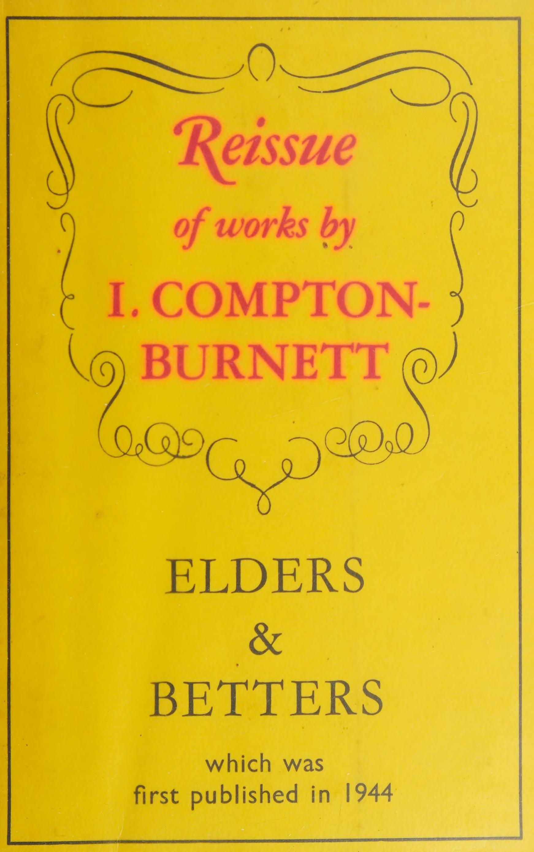 Elders and Betters