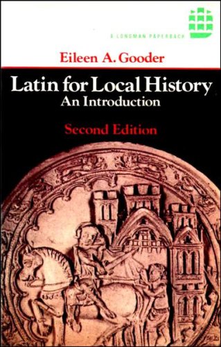 Latin For Local History
