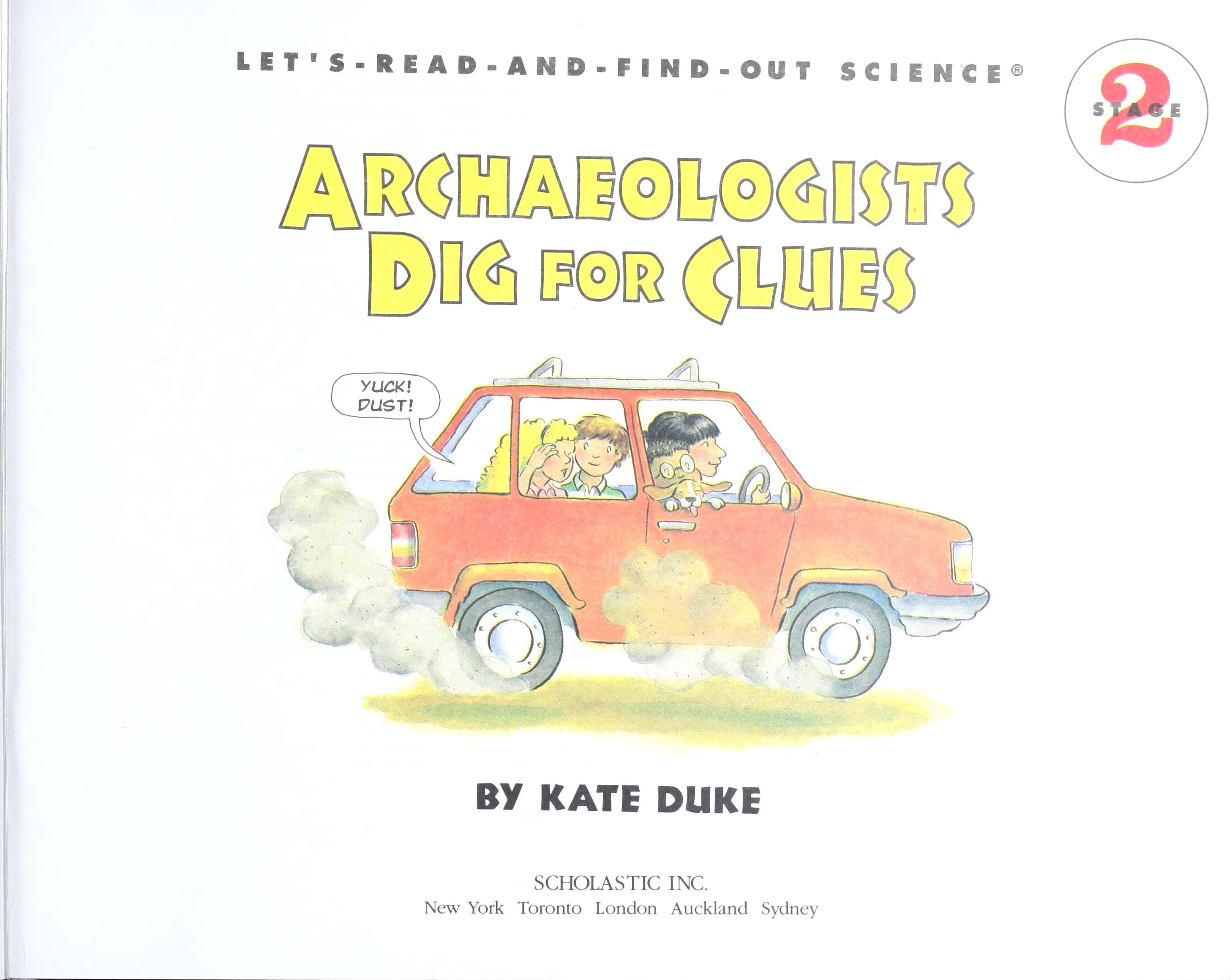 Archaeologists Dig for Clues