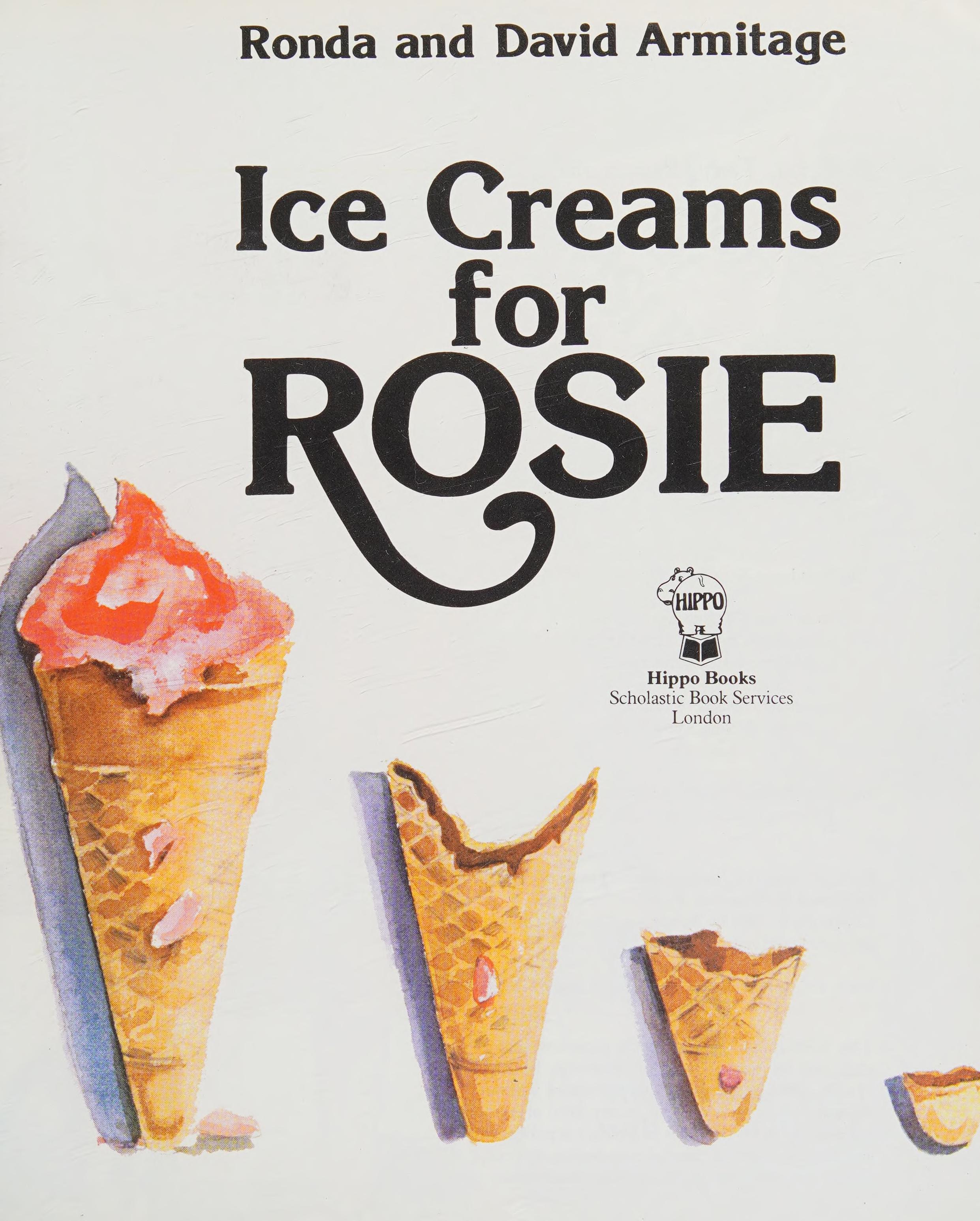 Ice Creams for Rosie