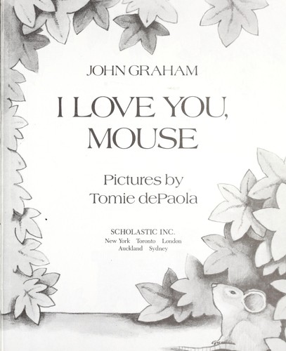 I Love You, Mouse