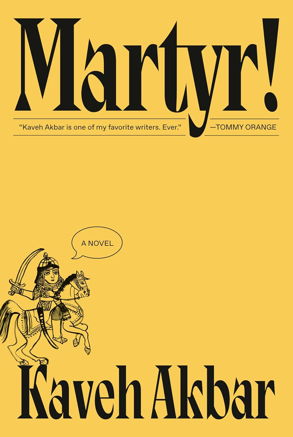 Martyr! by Kaveh Akbar, ISBN 9780593537619