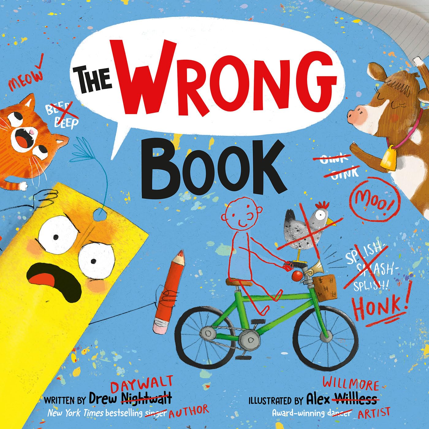 The Wrong Book by Alex Willmore and Drew Daywalt, ISBN 9780593621967
