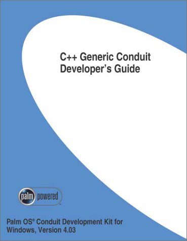 C++ Generic Conduit Developer'S Guide