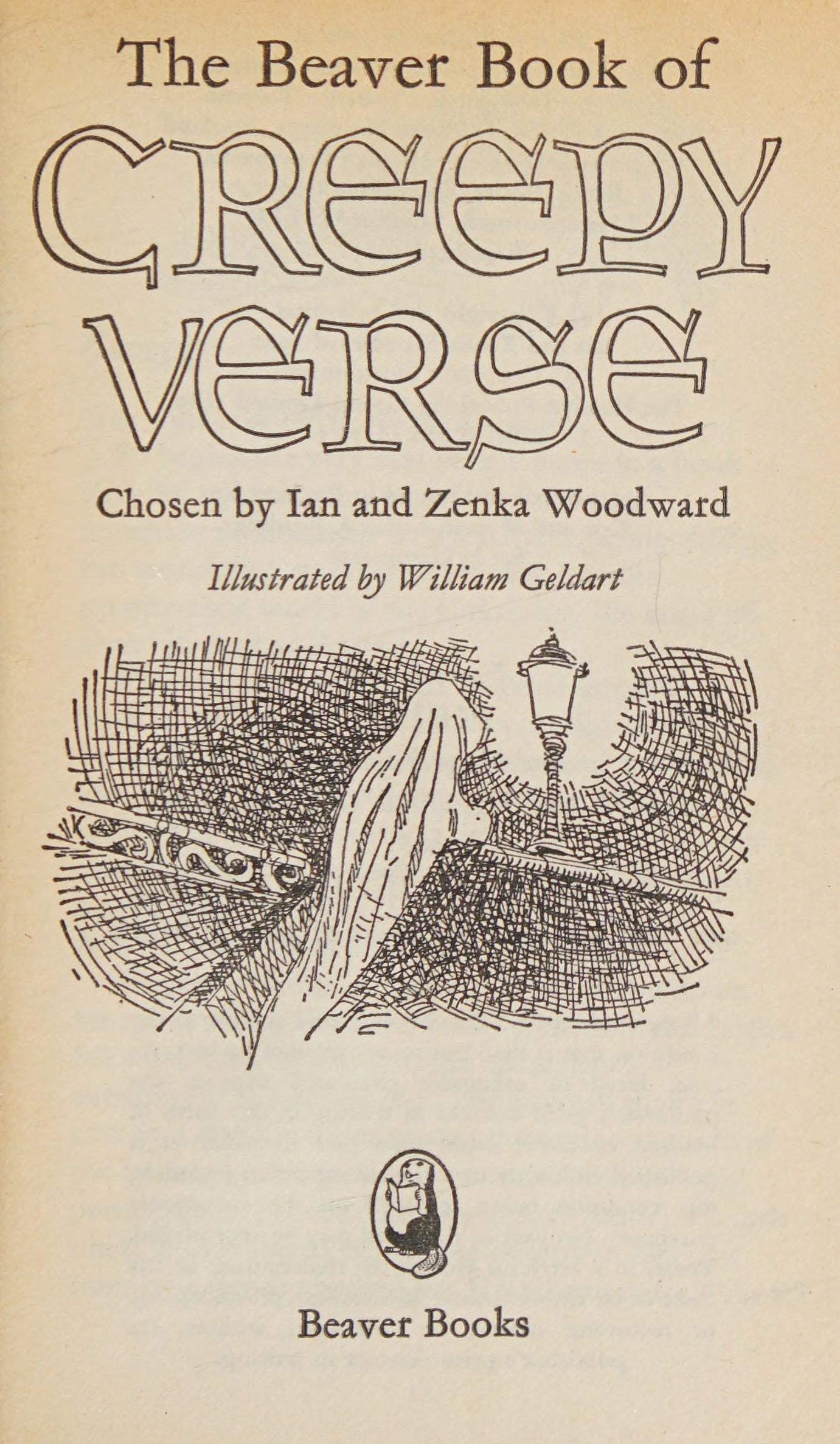 The Beaver Book of Creepy Verse