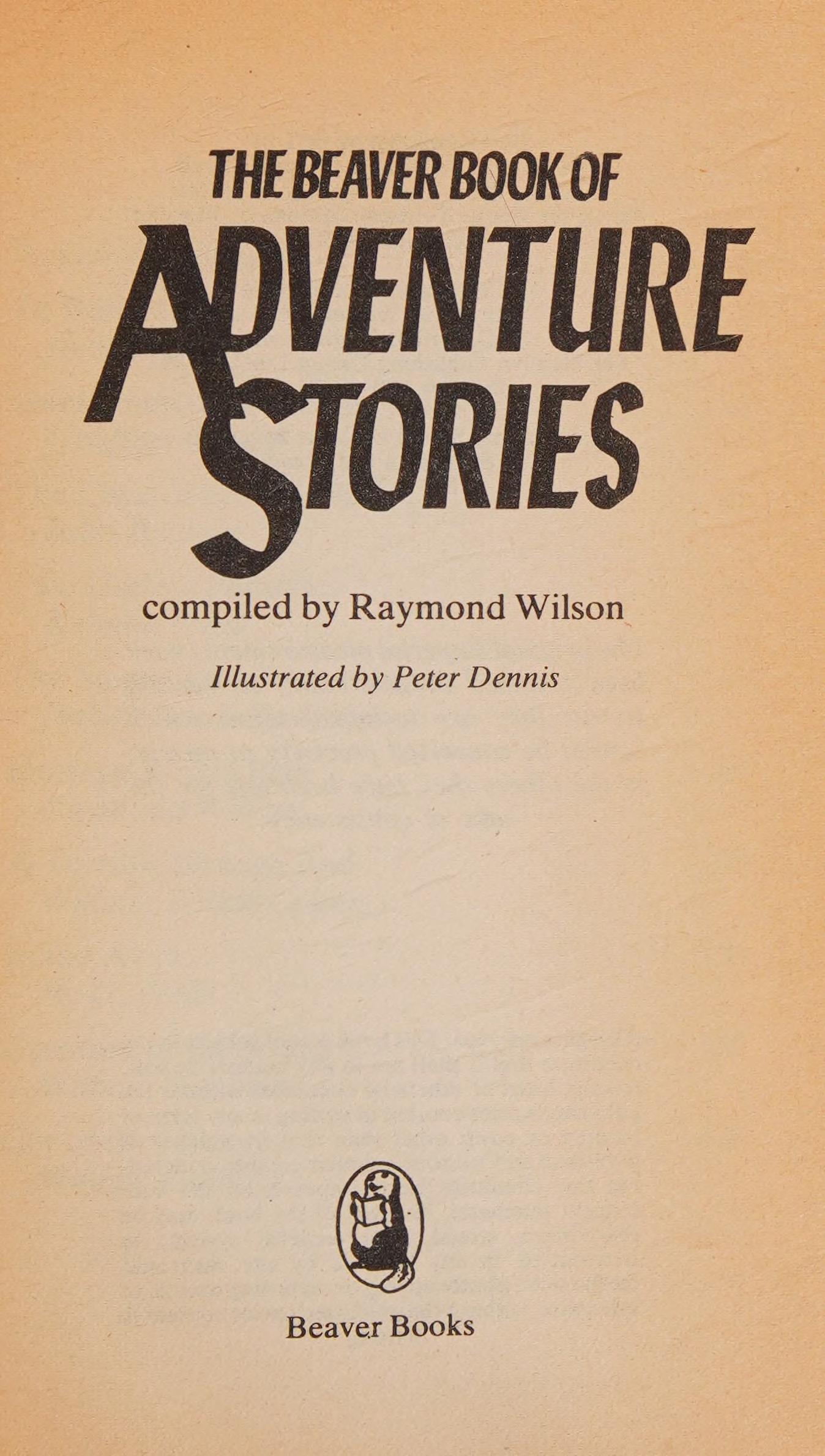 The Beaver Book of Adventure Stories