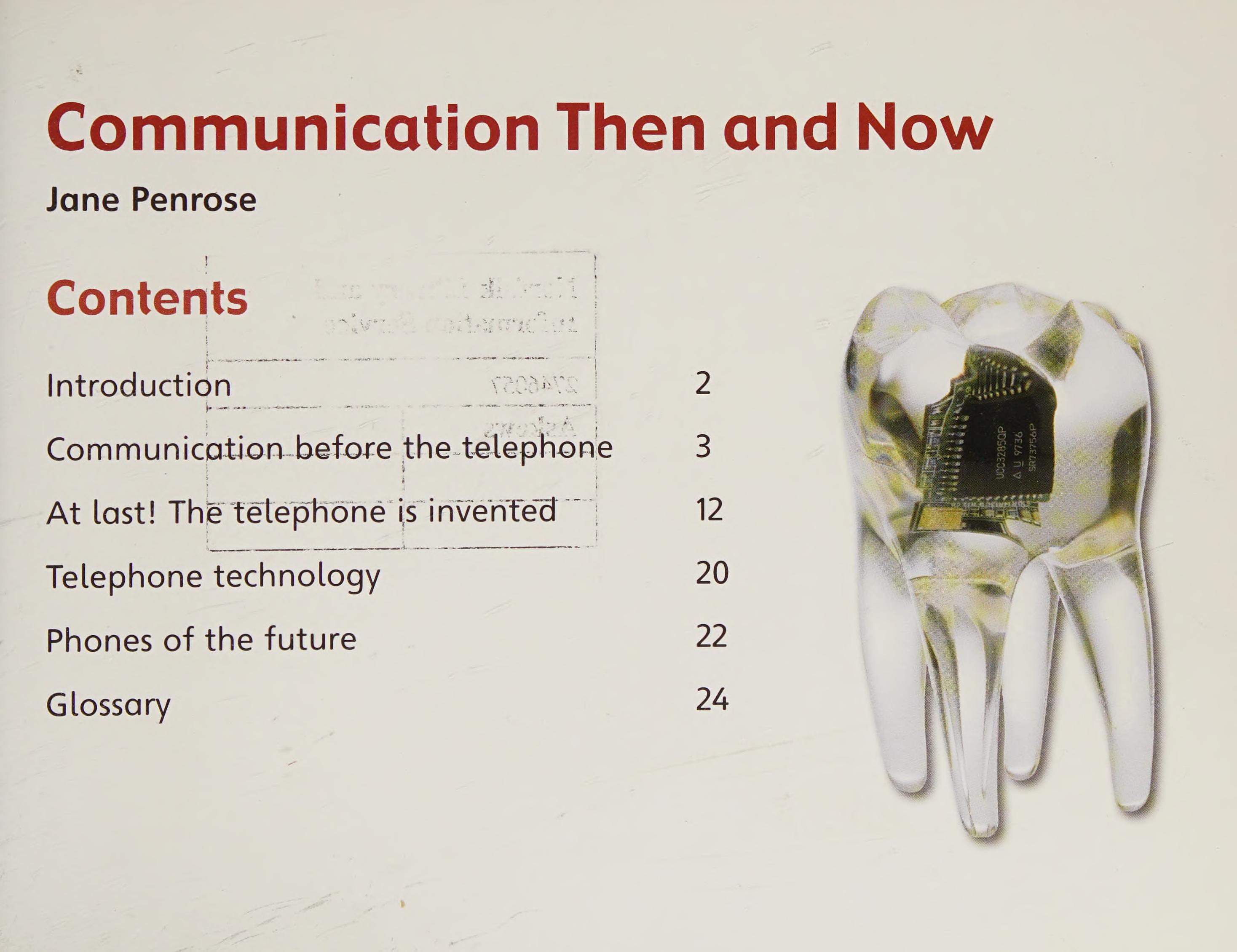 Communication Then and Now Single