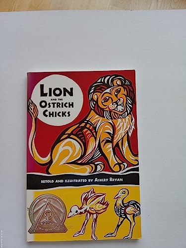 Lion and the Ostrich Chicks