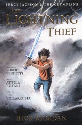 The Lightning Thief by Rick Riordan, Robert Venditti, Attila Futaki, and Jose Villar, ISBN 9780606236102