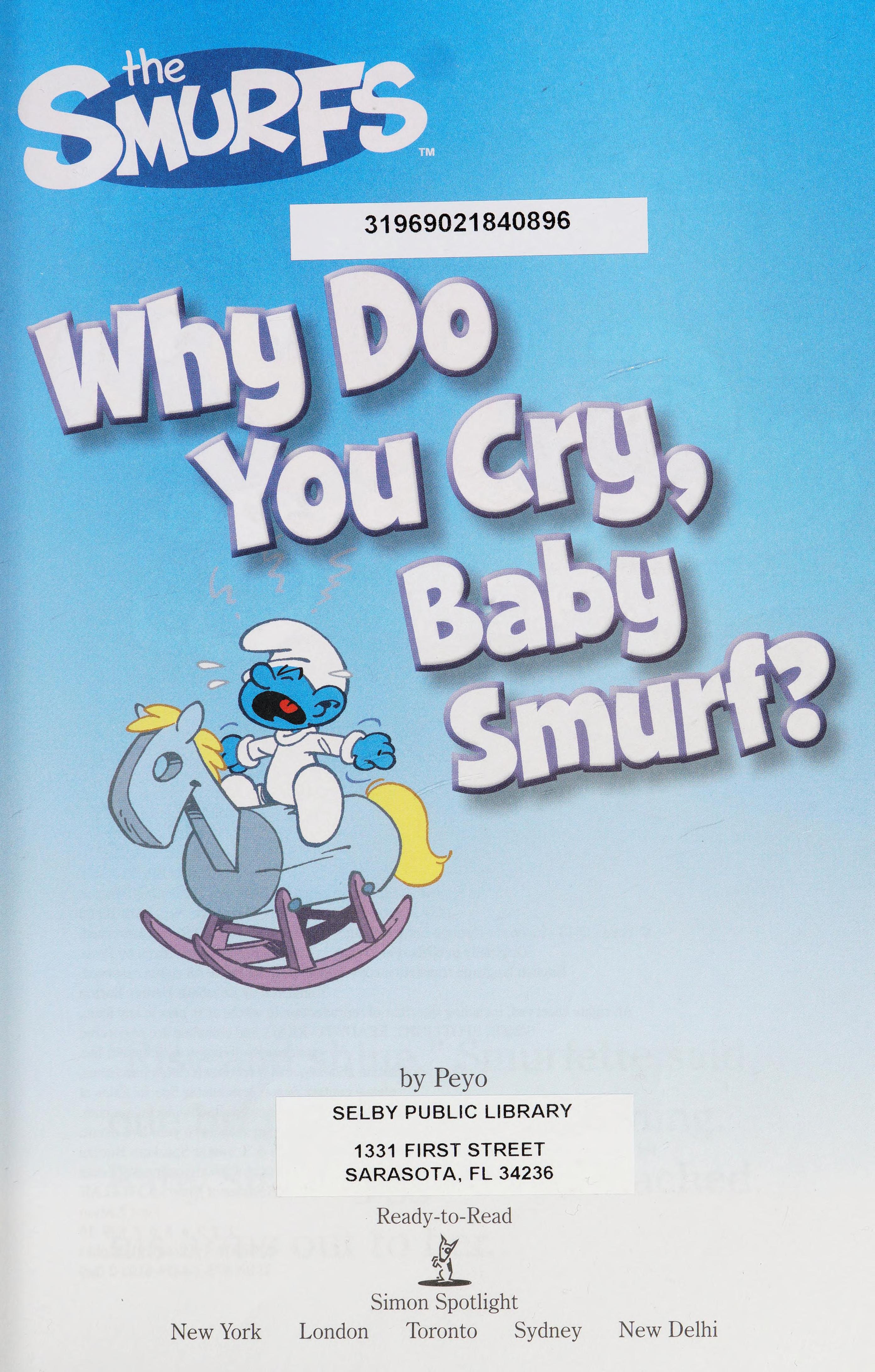 Why Do You Cry, Baby Smurf?