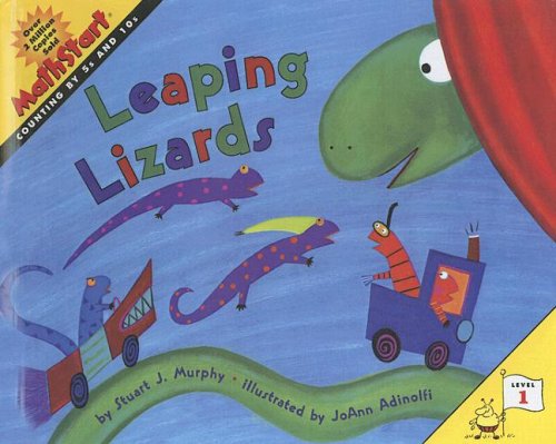 Leaping Lizards (Mathstart: Level 1 (HarperCollins Turtleback))