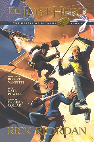 Lost Hero: The Graphic Novel by Rick Riordan and Robert Venditti, ISBN 9780606358972