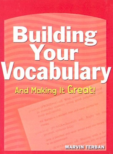 Building Your Vocabulary (Scholastic Guides (Sagebrush))