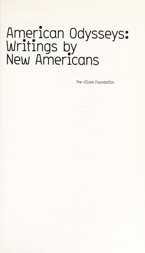 American Odysseys