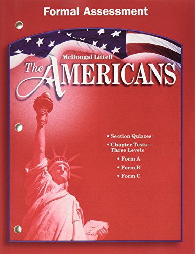 The Americans Formal Assessment Grades 9-12