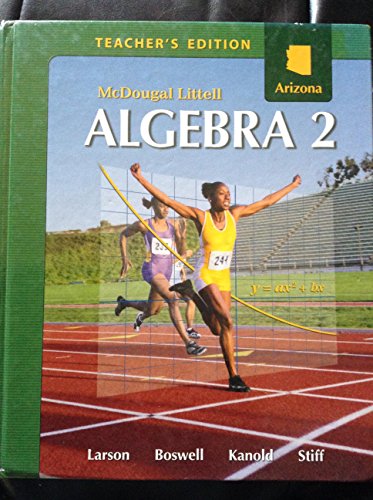 McDougal Littell Algebra 2 Teacher's Edition Arizona