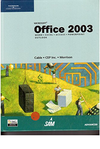Microsoft Office 2003, Advanced Course