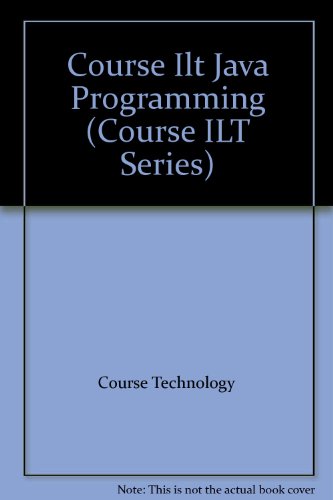 Course Ilt Java Programming