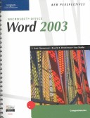 New Perspectives on Microsoft Office Word 2003, Comprehensive