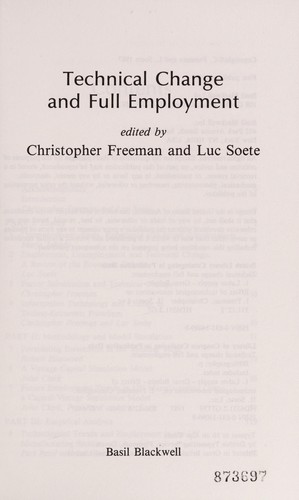Technical Change and Full Employment