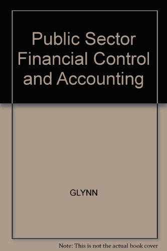 Public sector financial control and accounting