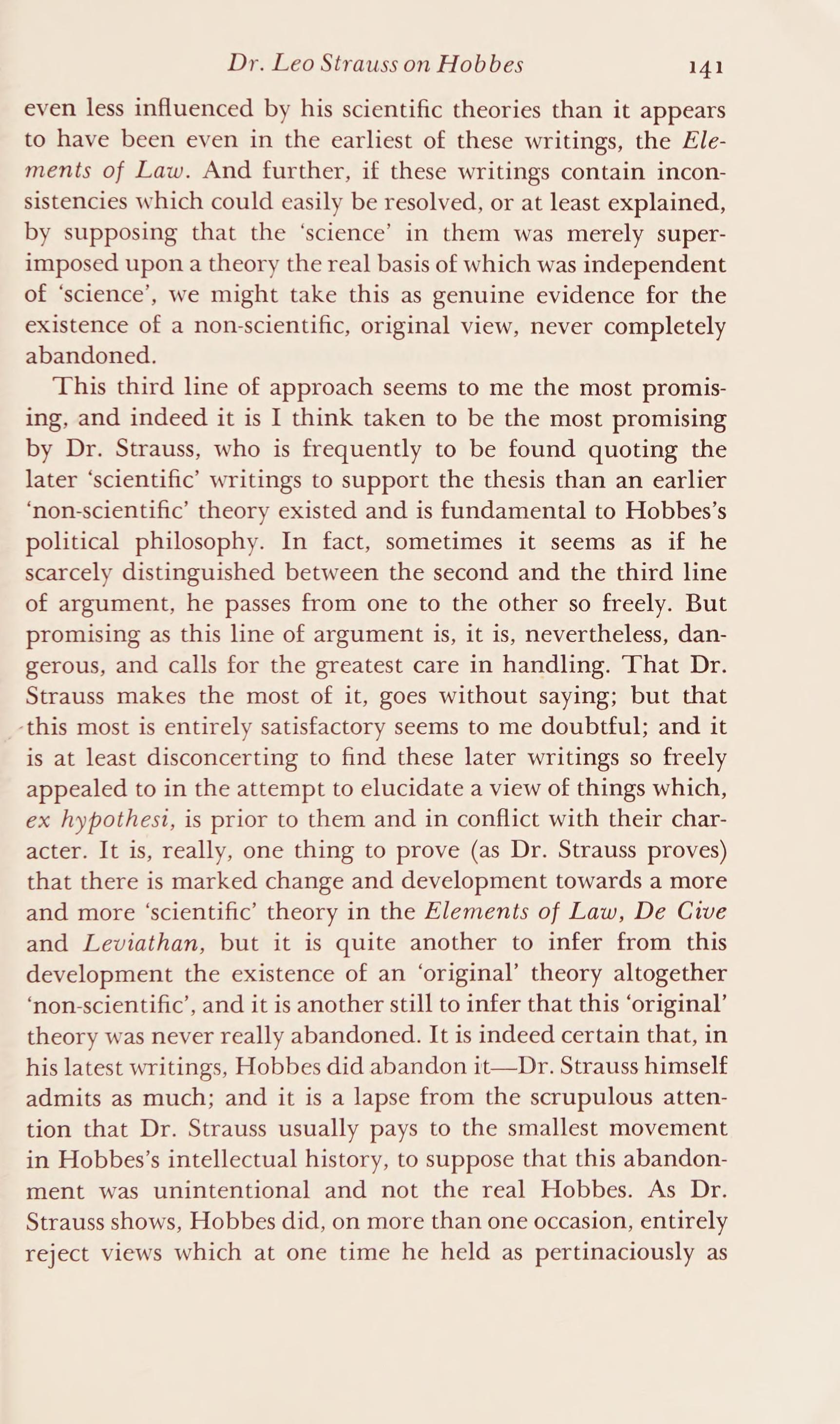 Hobbes On Civil Association