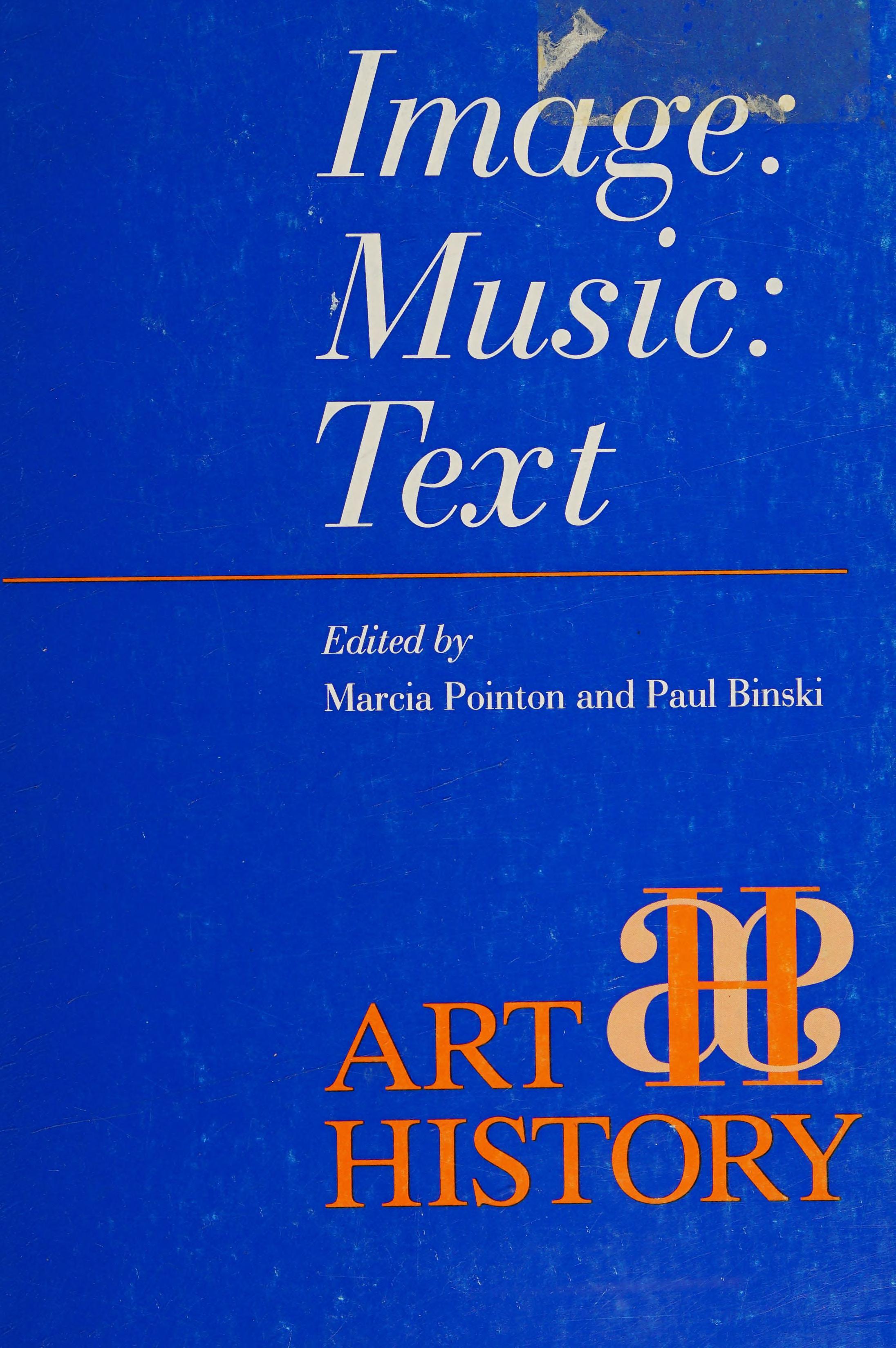 Image: Music: Text