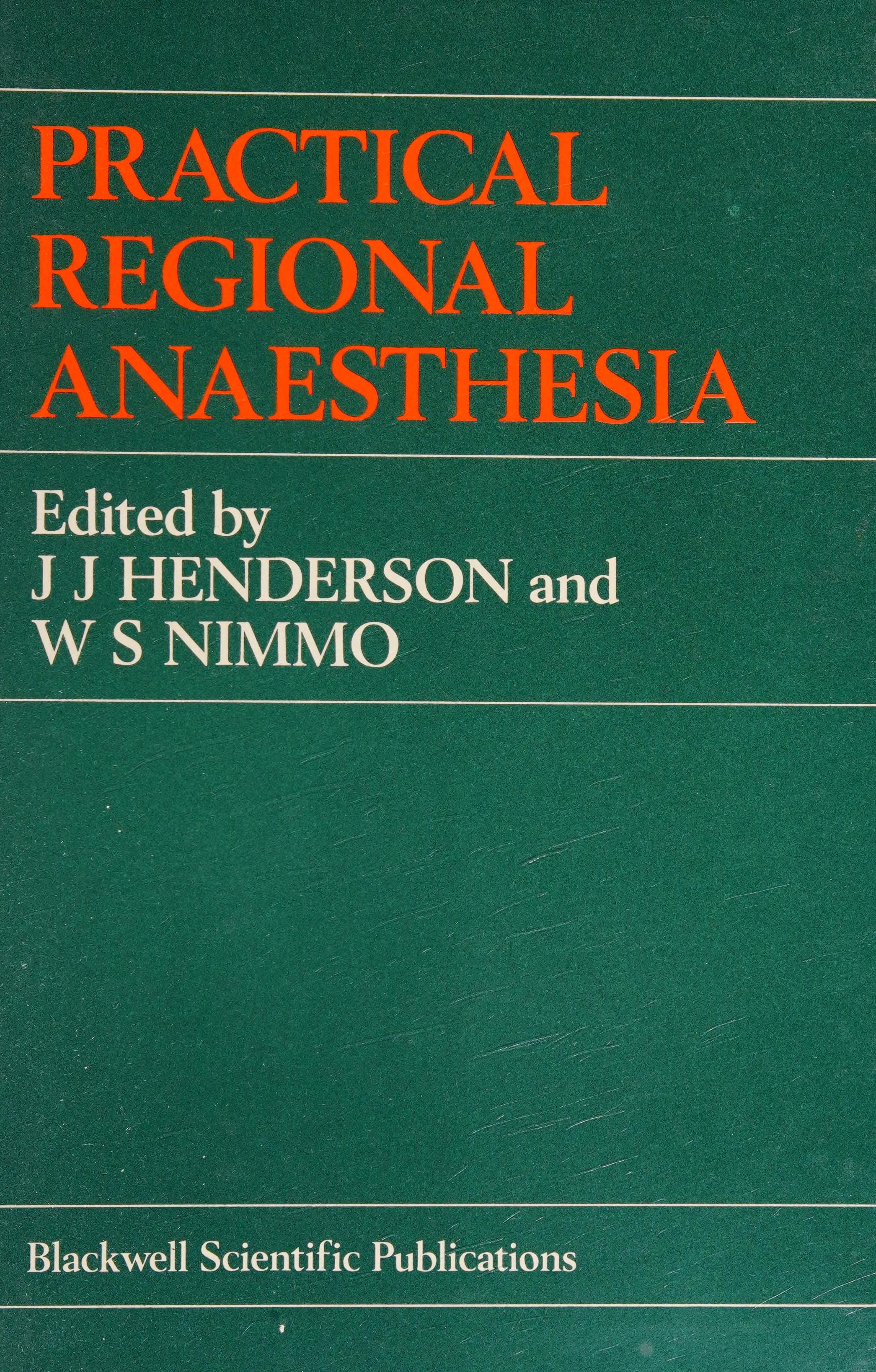 Practical Regional Anaesthesia